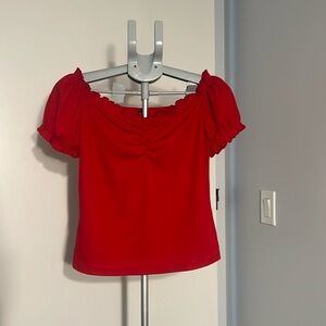 Cute off-shoulder top